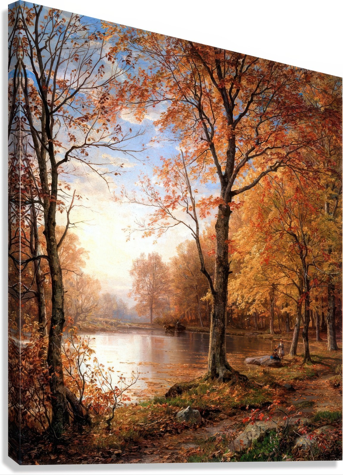 William Richards Indian Summer Reproduction – Giclee Canvas/Paper/Stretched