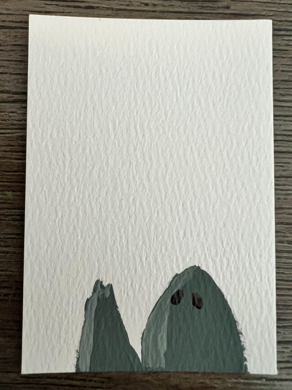 ACEO Original Peace (2.5″ x 3.5″)