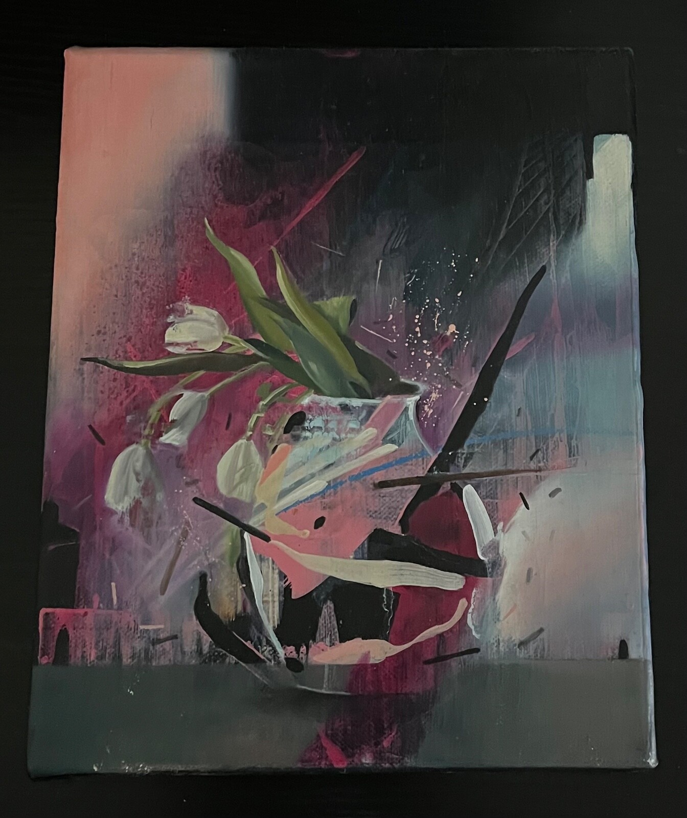 «Lillies» by Dan Hampe 8in x 10in
