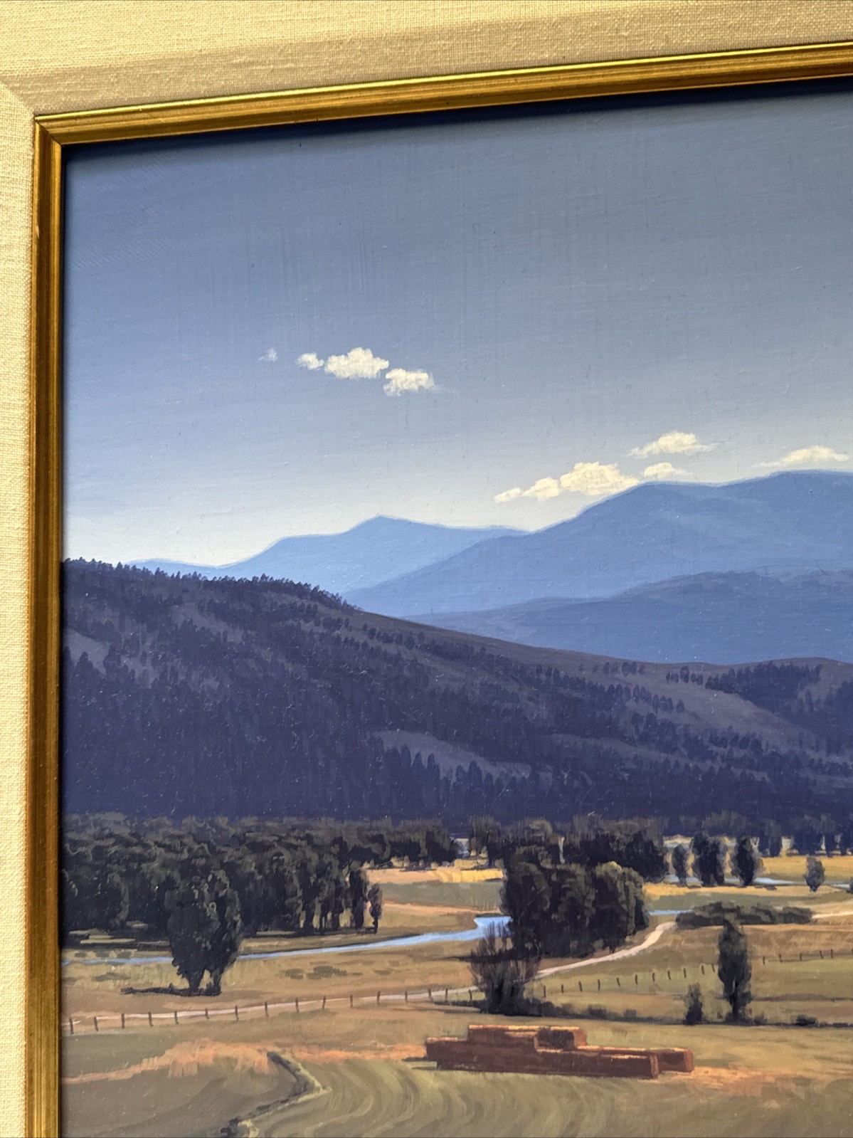 JOHN D COGAN PAINTING LANDSCAPE REALISTIC REALISM AMERICAN PLEIN AIR FAMOUS OIL