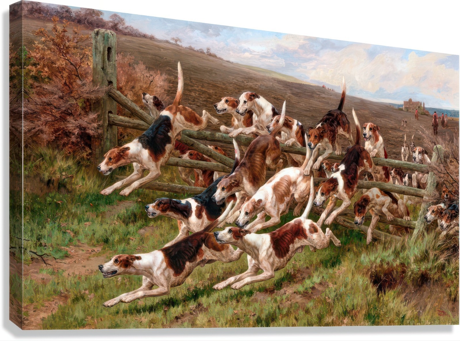 Thomas Blinks Forard on Painting Reproduction – Giclee Canvas/Paper/Stretched