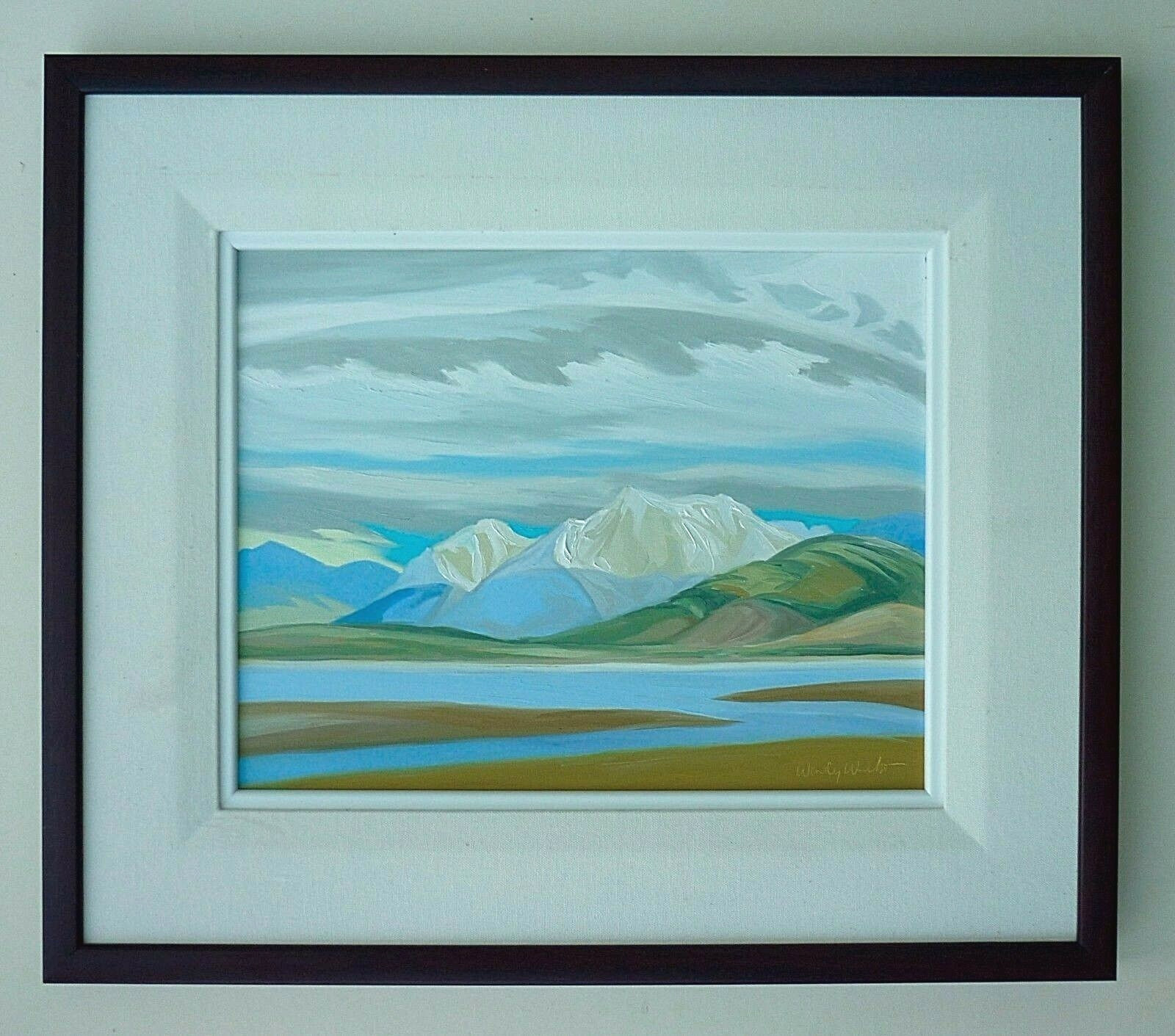 Wendy Wacko ‘Jasper National Park Wonderful by Nature’ Original Oil Painting