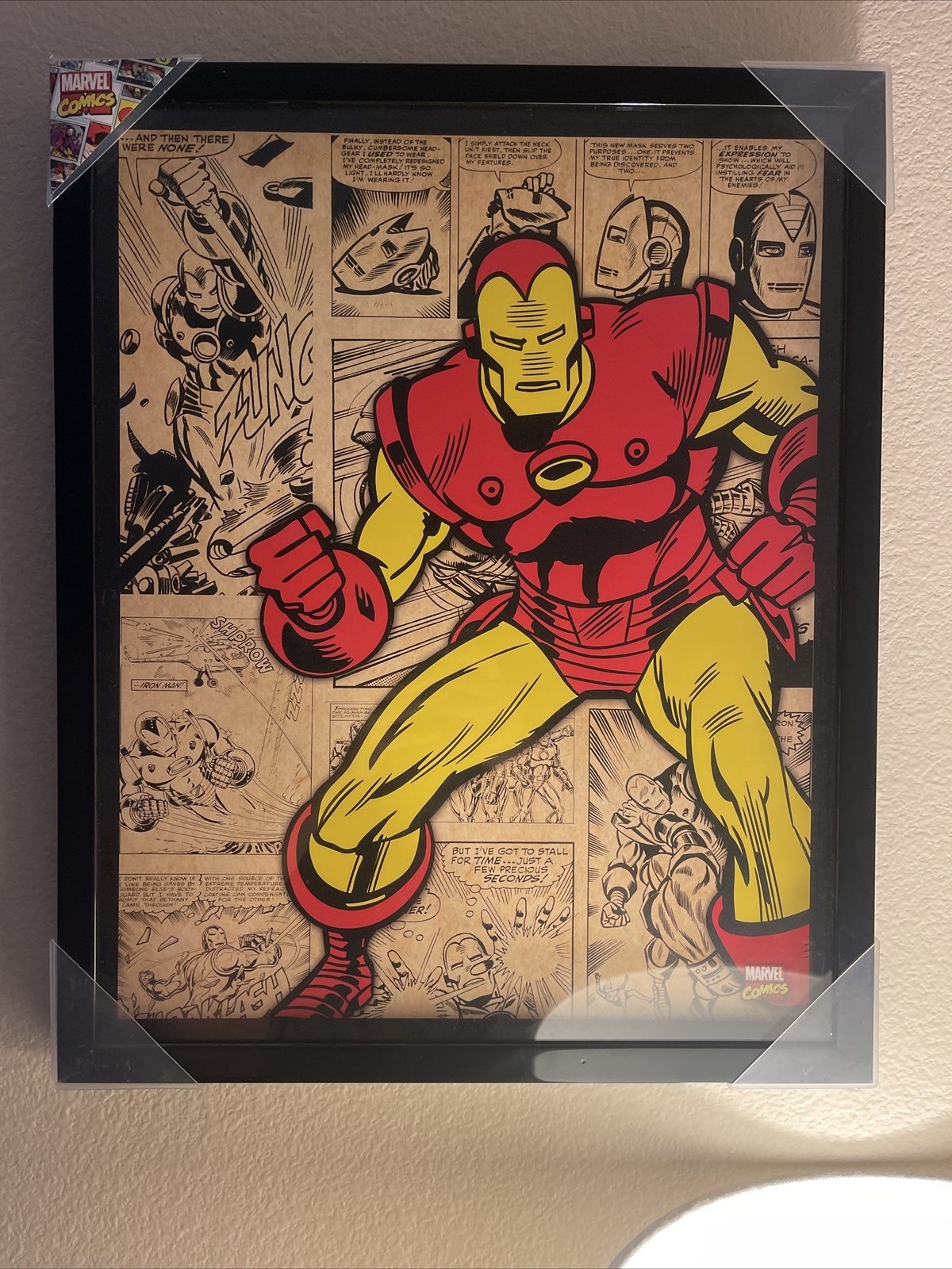 Iron Man Painting Marvel Comic