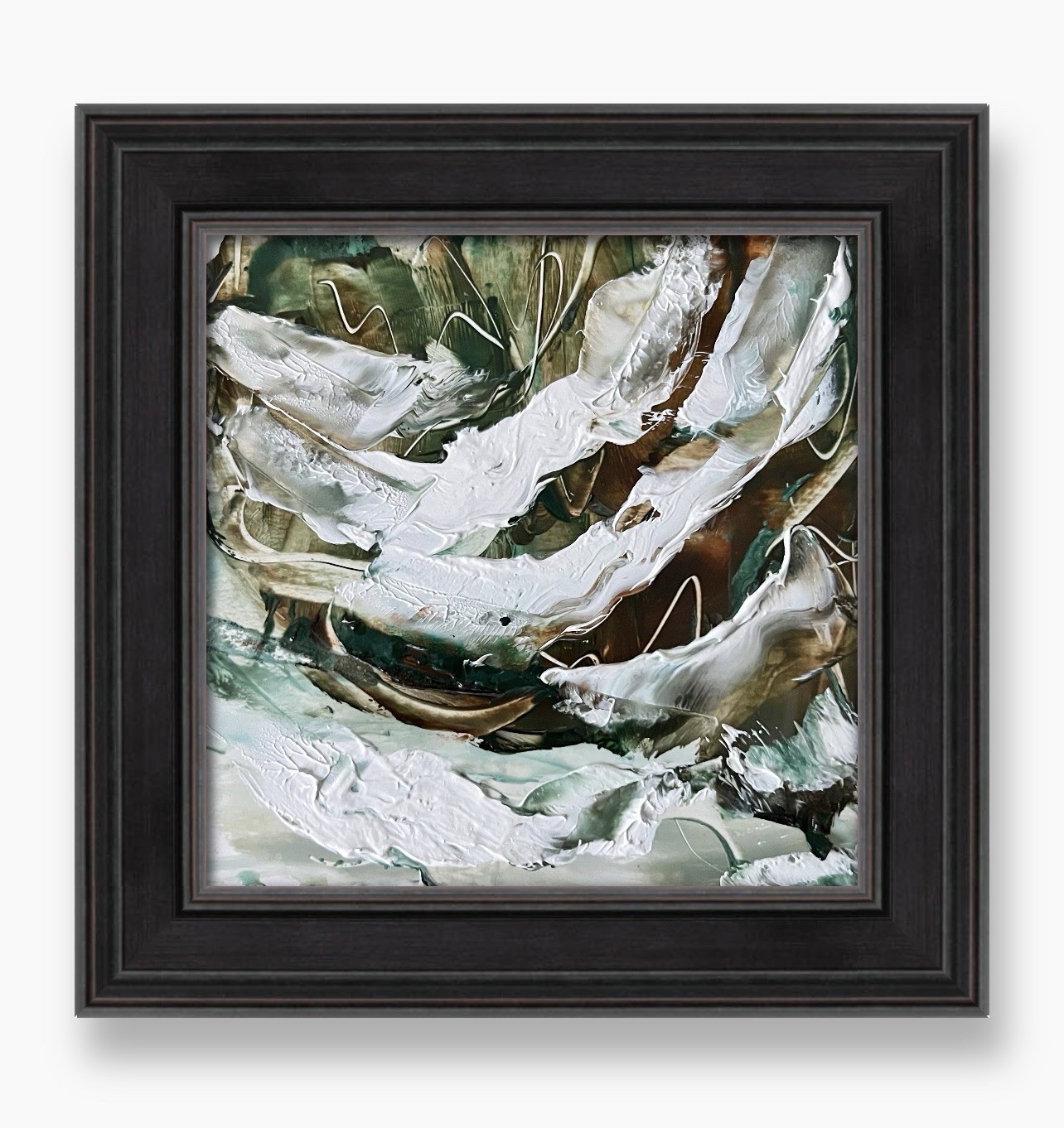 Big Sur Coastal Depth Seaweed Waves Earth Ocean Flow California Abstract Artwork