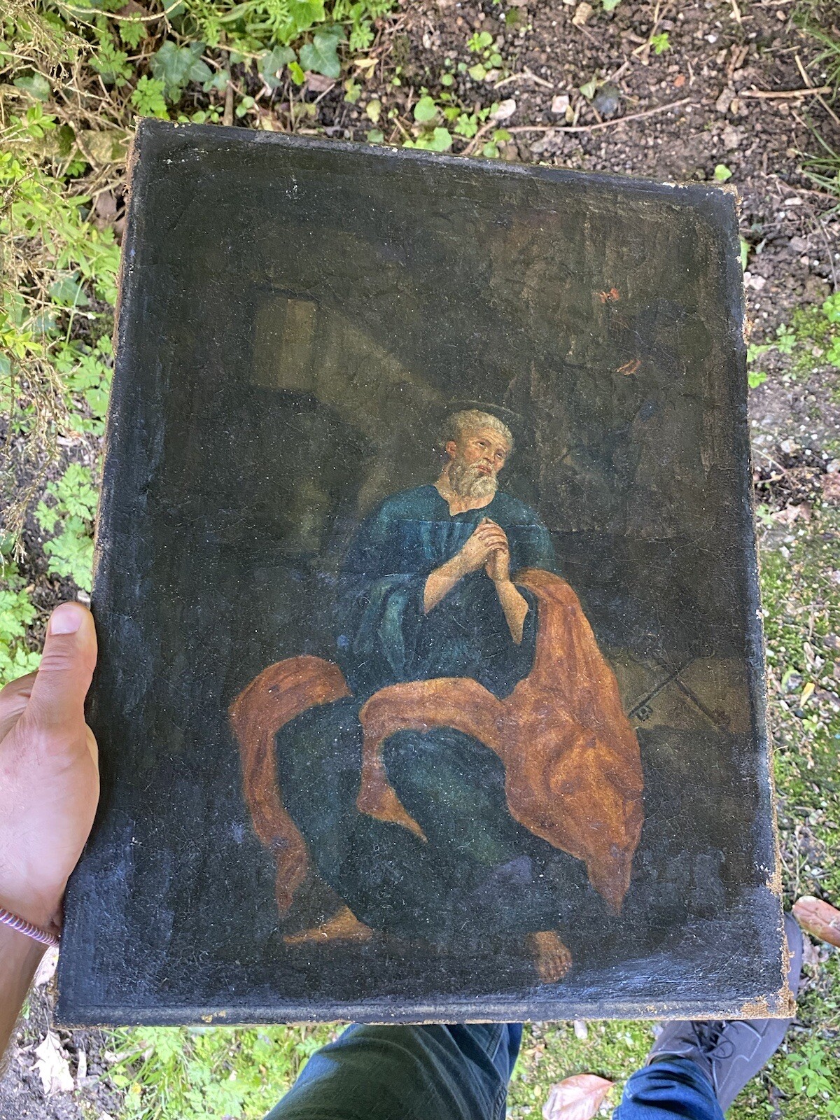 Saint Pierre & Oil On Canvas & 17th Century & Painting