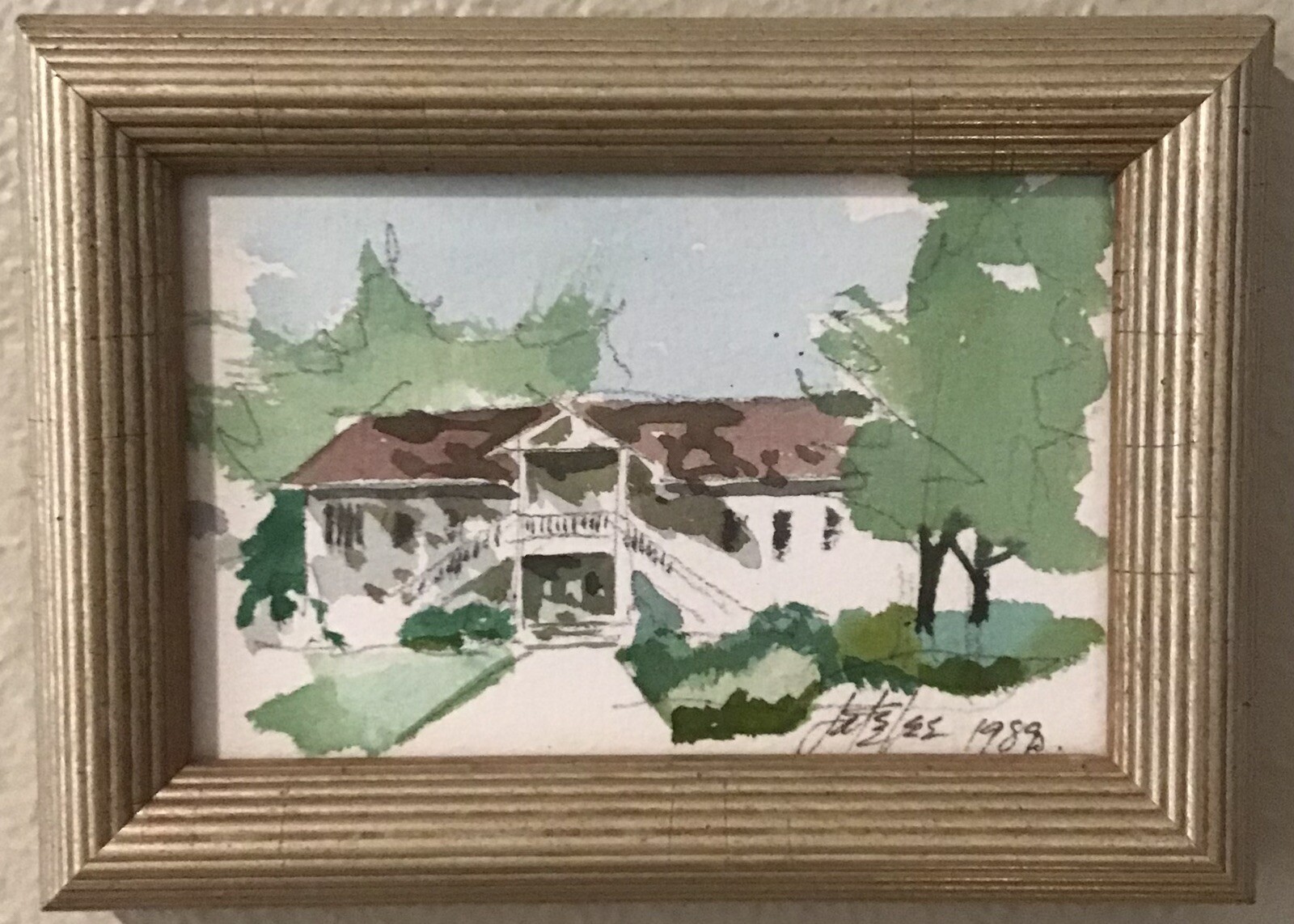 Jake Lee – Original Watercolor, Monterey City Hall