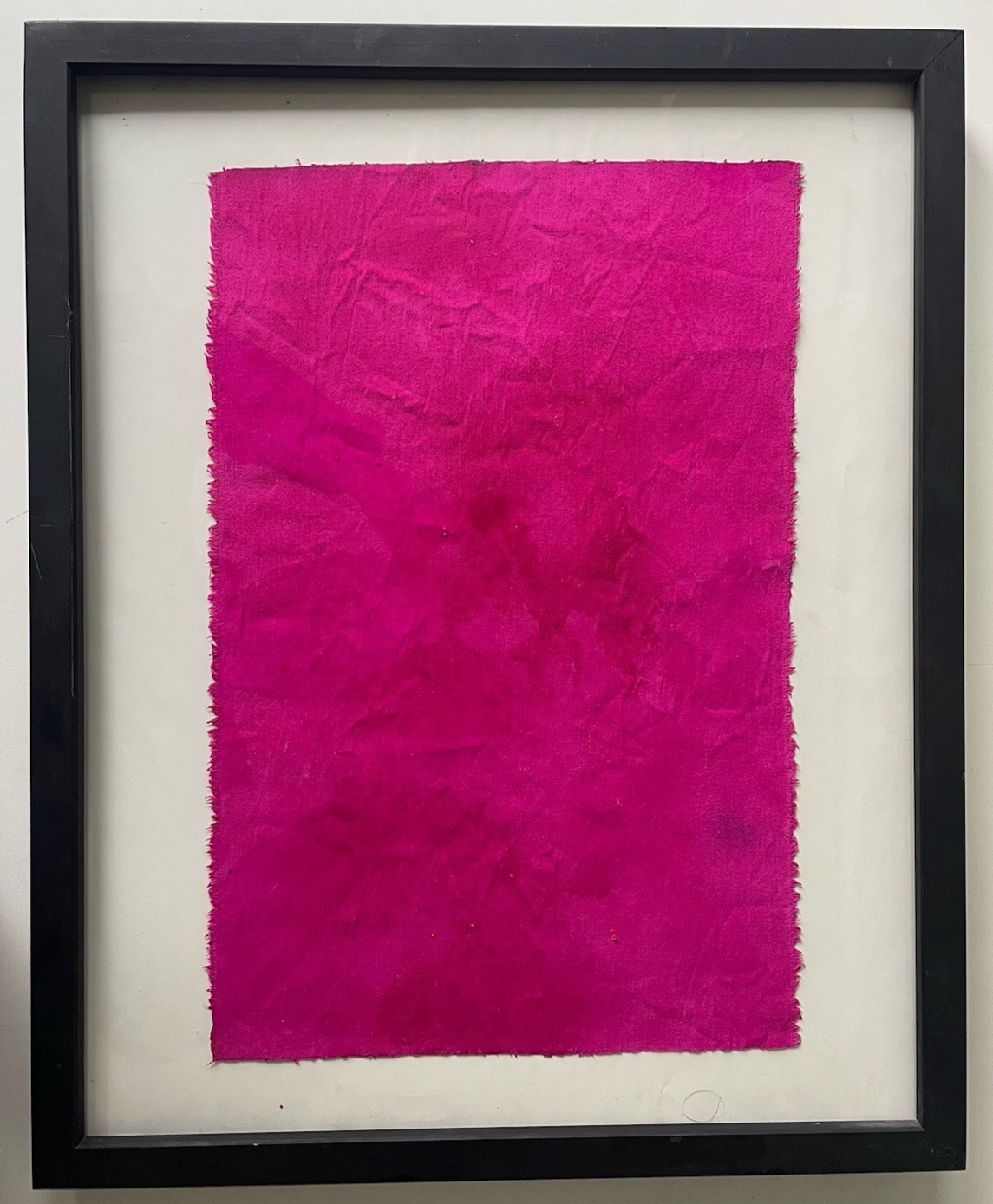 Yes Klein Style of Pink Monochrome Canvas Abstract Painting Art Original A100