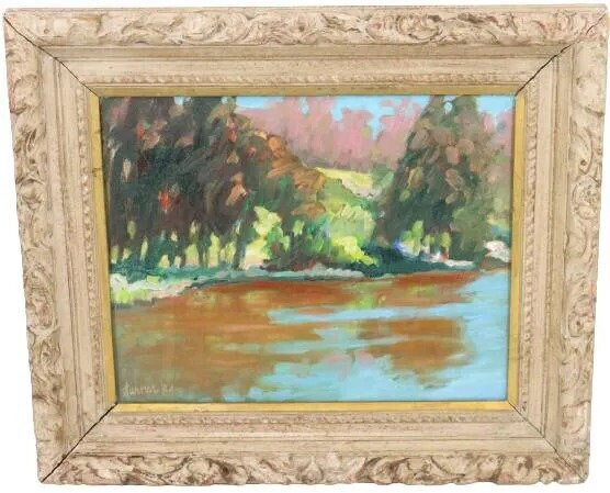 Jerrold Turner -California 20th/21st C. 18″X 22″- ‘California Fauvist Landscape