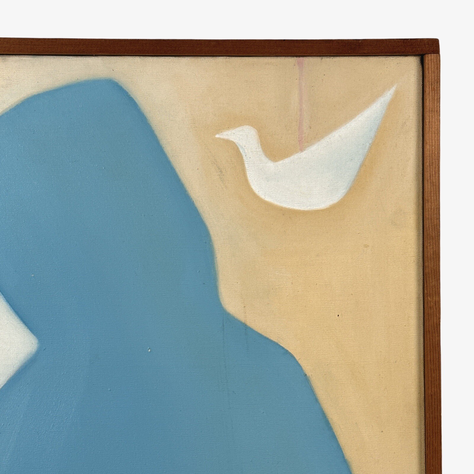Vintage Modernist Abstract Biomorphic Still Life, Signed (c. 1960, OOC)