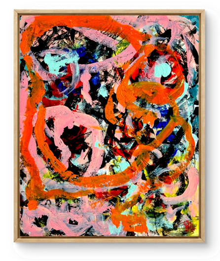 STEVEBARTZ ORIGINAL ART «THE VOID» 14X17 GALLERY THICK PAPER FINE ART HOME