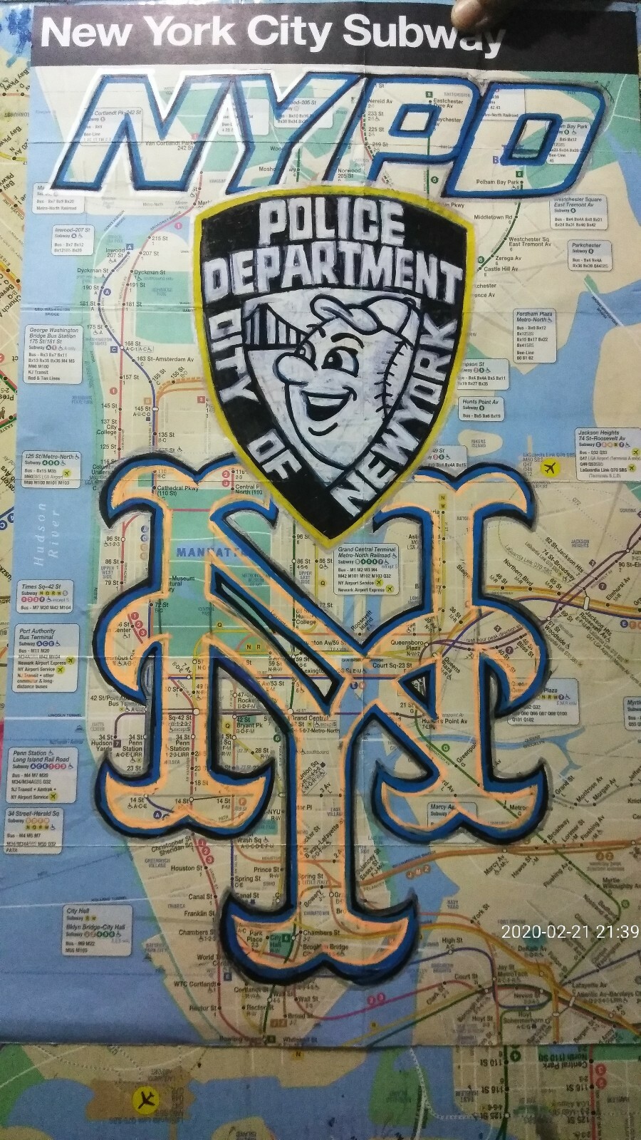 NY SUBWAY MAP