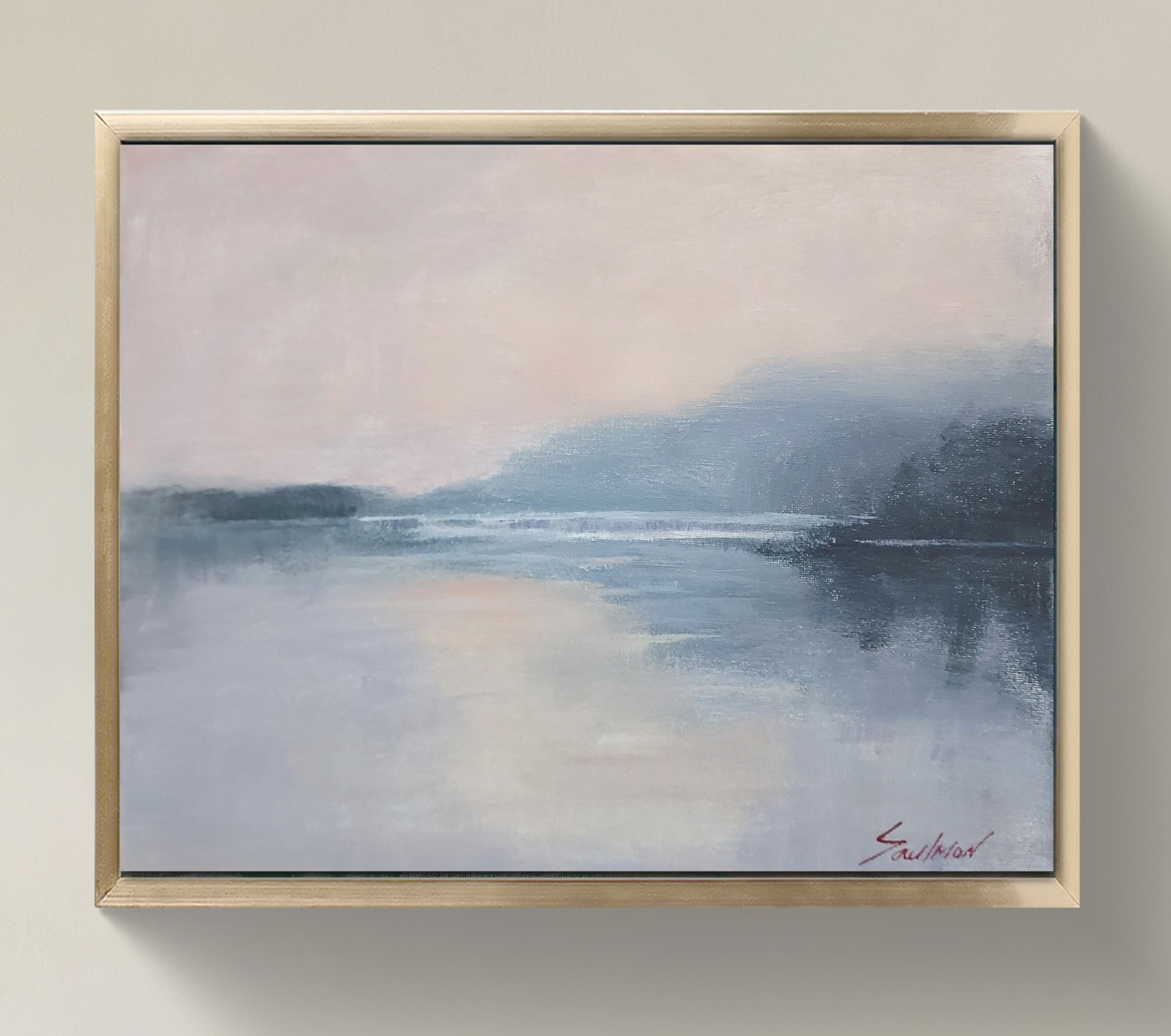 Original Impressionist Painting 14×11 inch on Canvas _ Signed by Artist