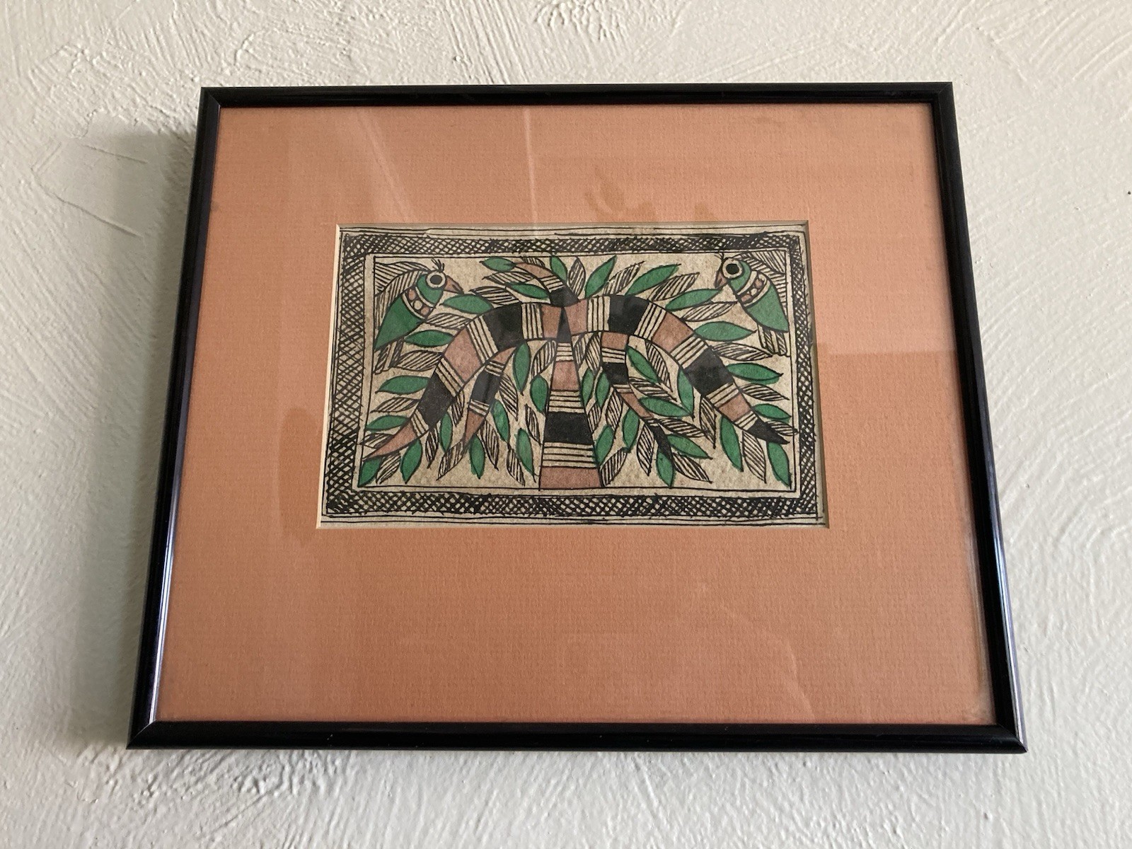 Framed Madhubani Painting