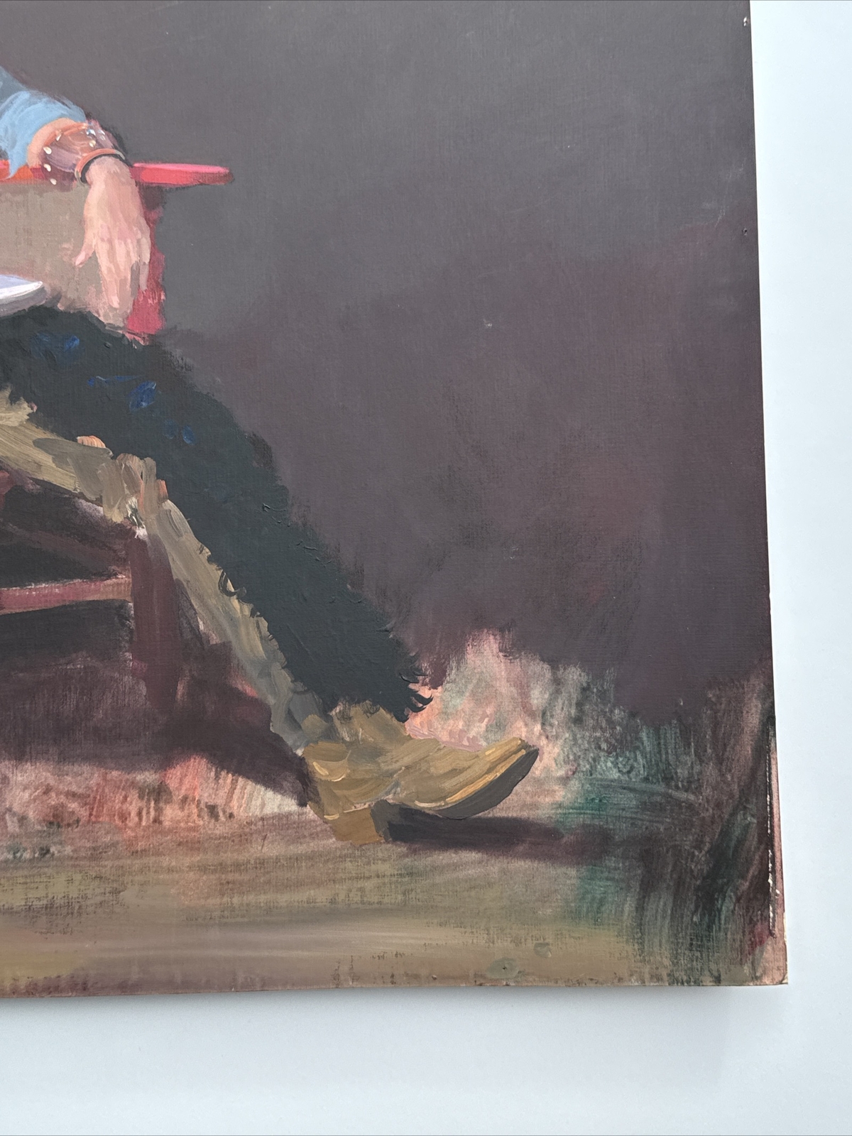 DONALD PUTT PUTNAM PAINTING WOMAN PRETTY FEMALE MODEL WESTERN LISTED FAMOUS ART