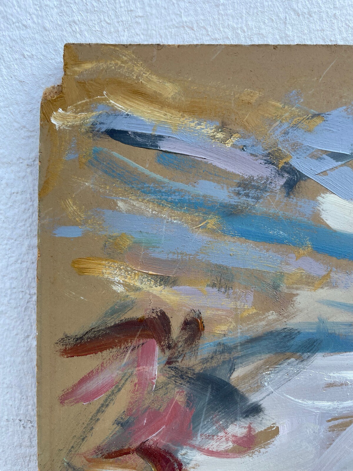 Gert Rasmussen Expressive Landscape Denmark 51x35cm