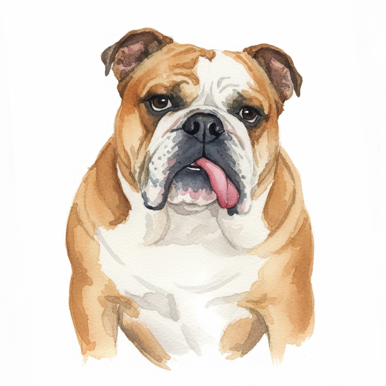 Original 8×10 Size Custom Hand painted watercolor Pet portraits