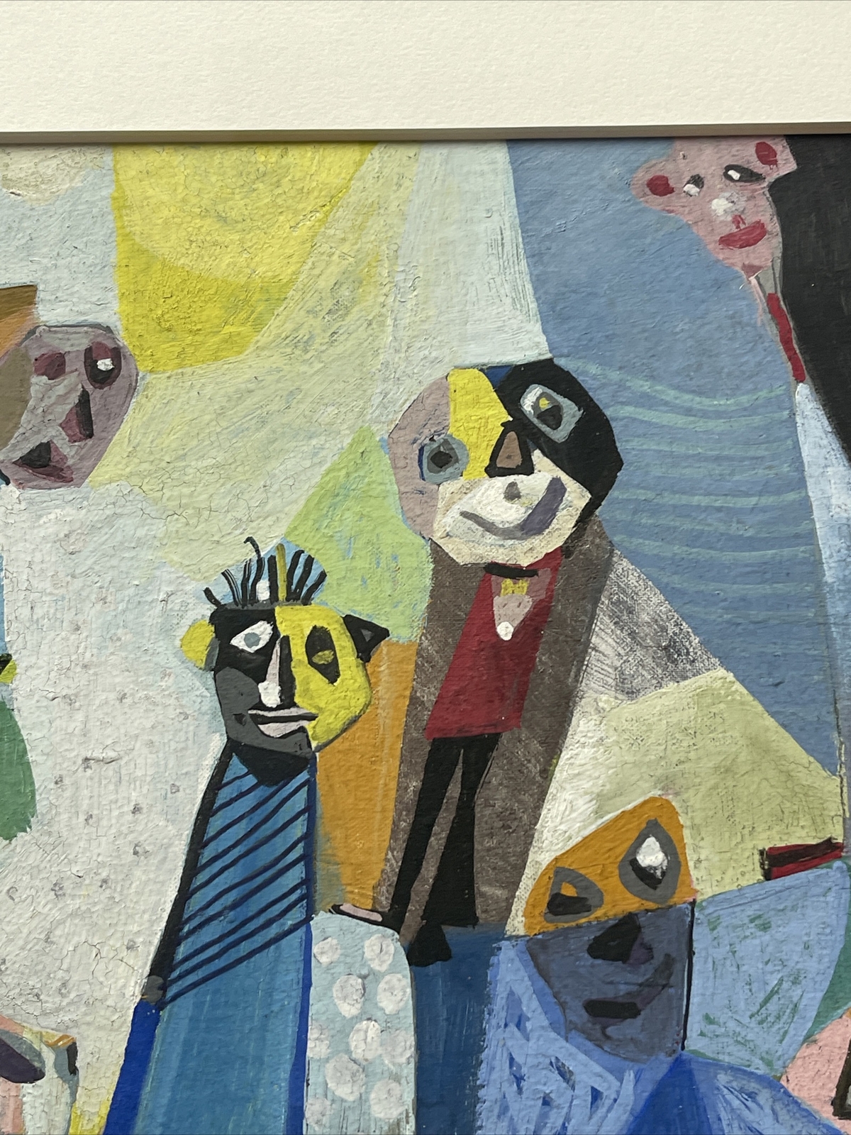KARL HERMAN BAUMANN PAINTING ABSTRACT CUBIST CUBISM EXPRESSIONISM LISTED FAMOUS