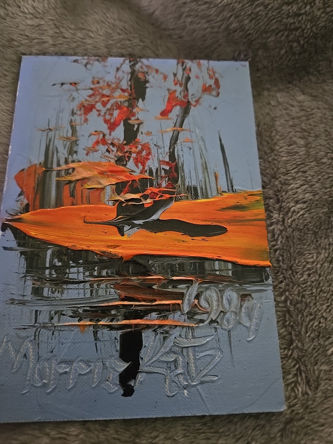 morris katz oil painting