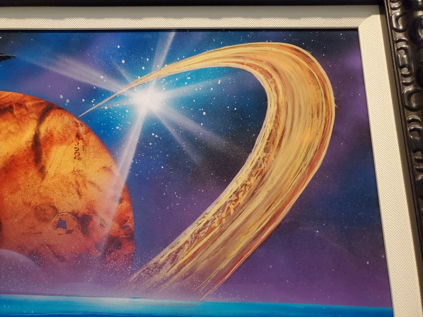 Chris Sebo Dye Sublimation on Aluminum (Dance of the Spheres) #81/99 Stunning!!