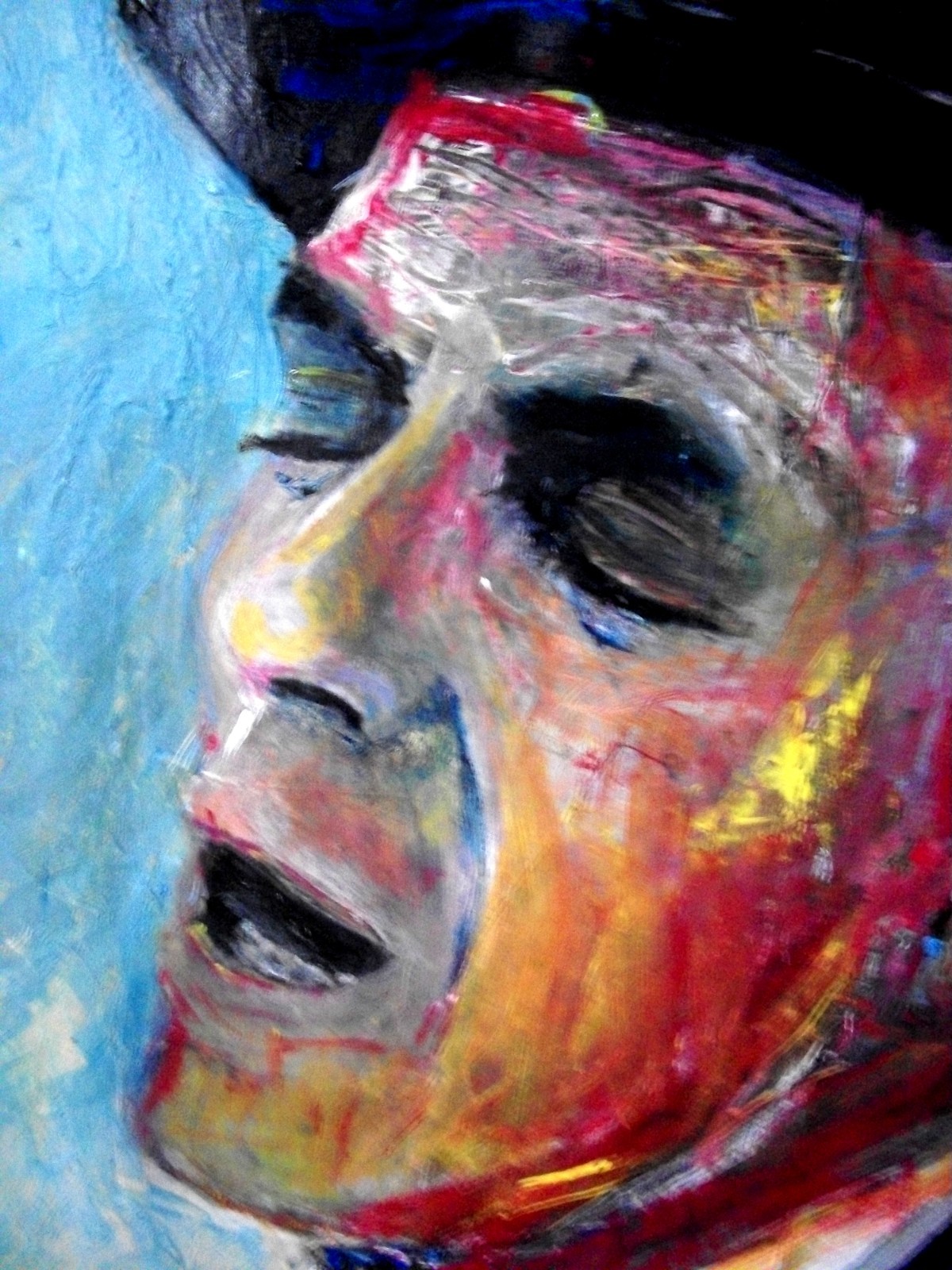 FRANK SINATRA ! JAZZ SINGER ! MARCELO NEIRA ORIGINAL FINE ART 40″ w COA !
