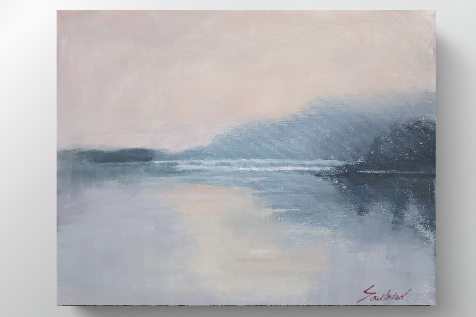 Original Impressionist Painting 14×11 inch on Canvas _ Signed by Artist