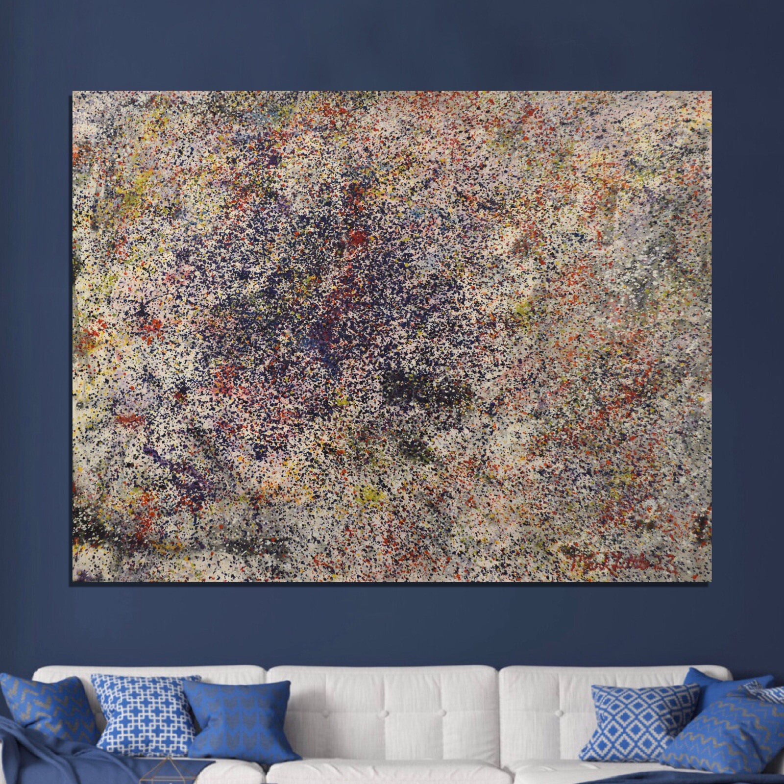 Mark Little Professional￼￼ Artist Painting 81” X 62”(6ft. 9in)Abstract Modern