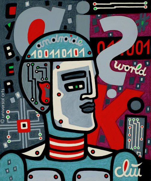 JACQUELINE DITT – Cyber World 2024 Painting AI – AI