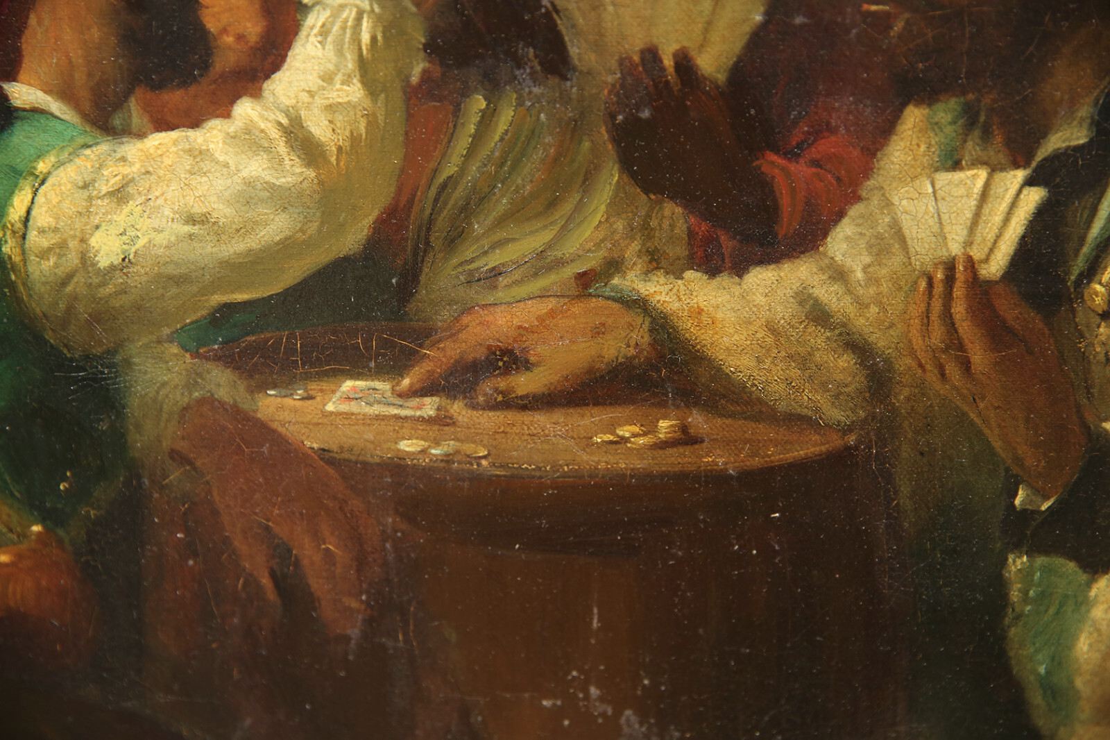 19th Century European School Spanish Genre Tavern Scene