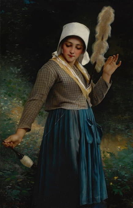 stunning oil painting handpainted on canvas-Farmer