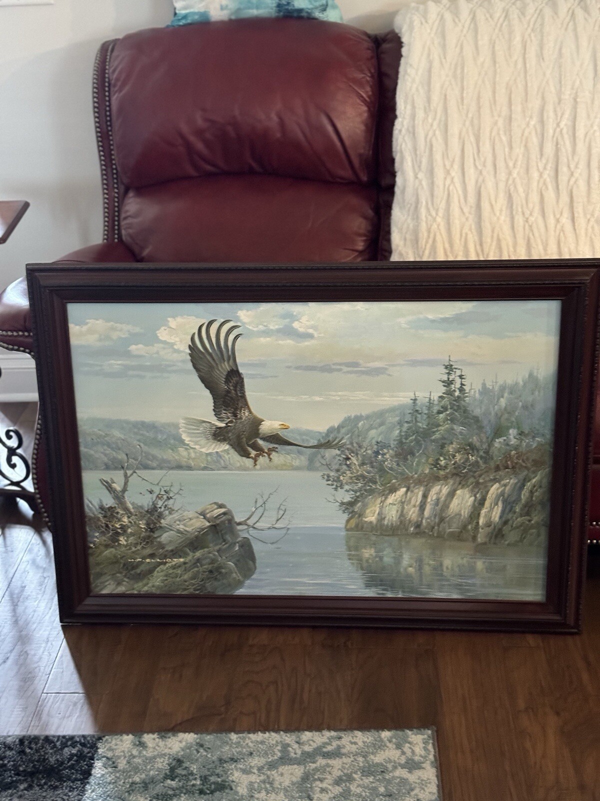 M P Elliott Eagle In Flight