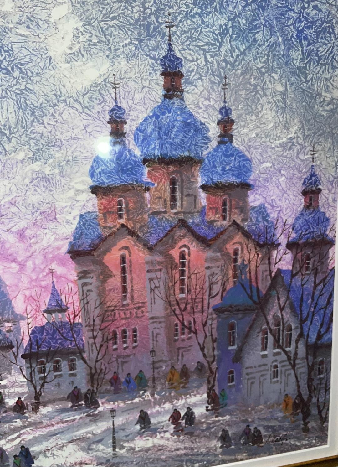 ‘Kyiv Red Sunset’ By Anatole Krasnyansky