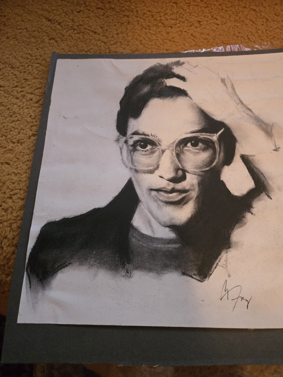 Trevor Horn The Buggles Art Work Painting 1979 By Barbara Frey New Wave Video…