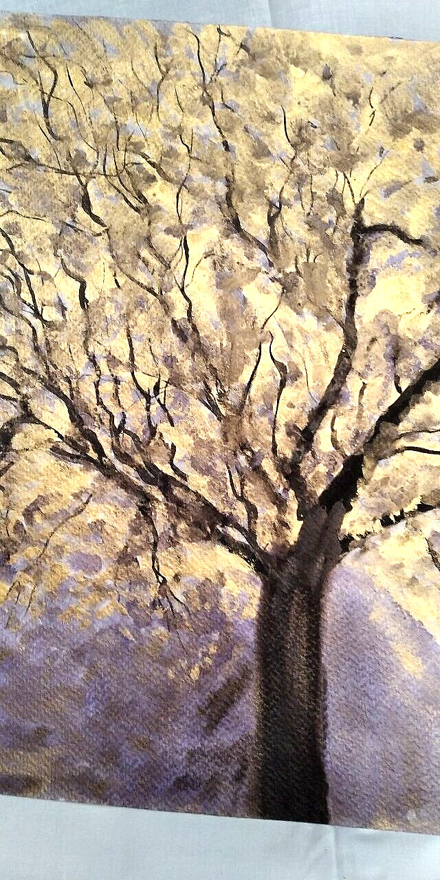 original watercolor painting «sunny day» size 16.5*11.7 in unframe