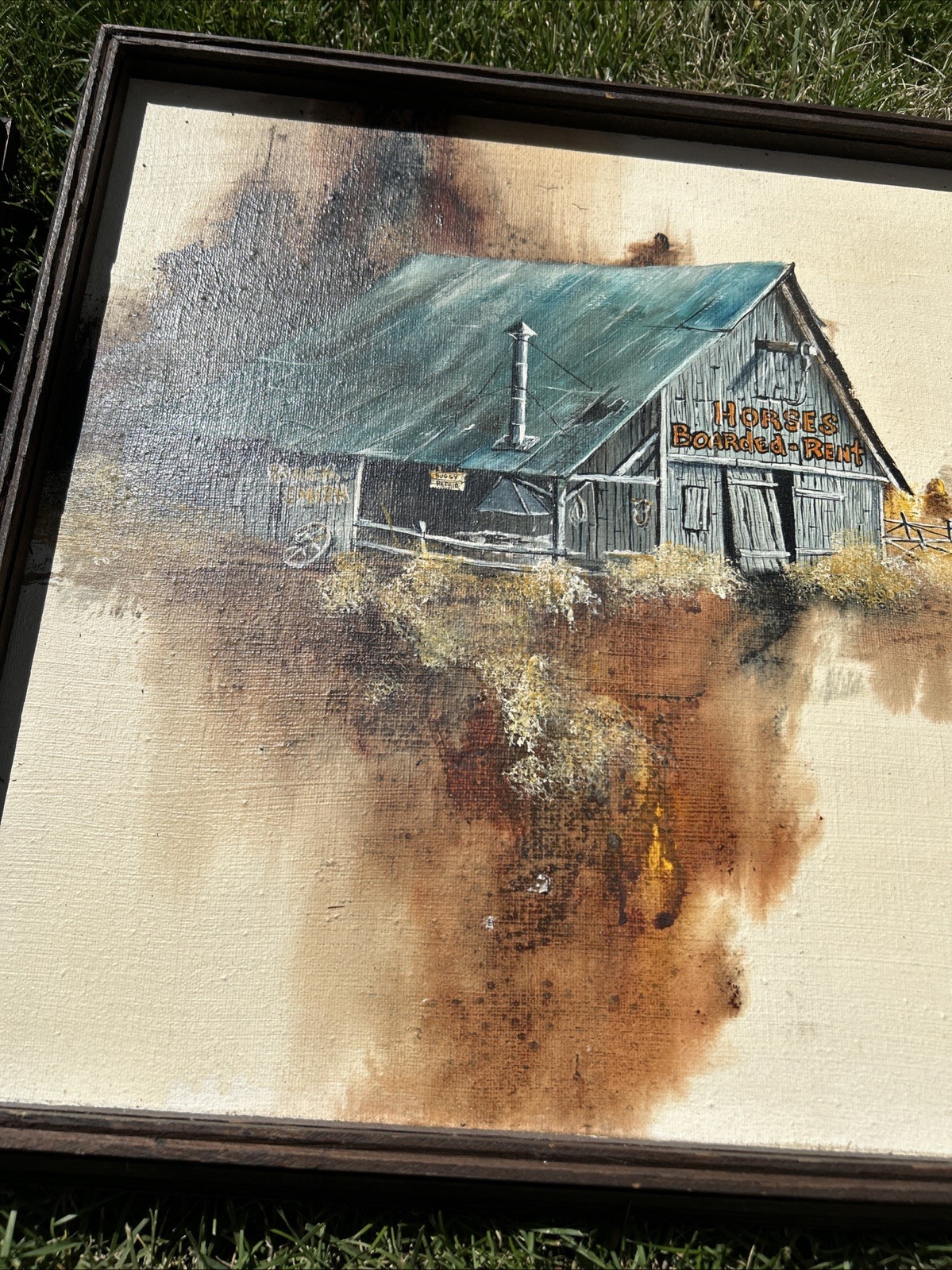 VINTAGE 3 PAINTINGS KEITH WINTERHAWK ADAMS BEAUTIFUL