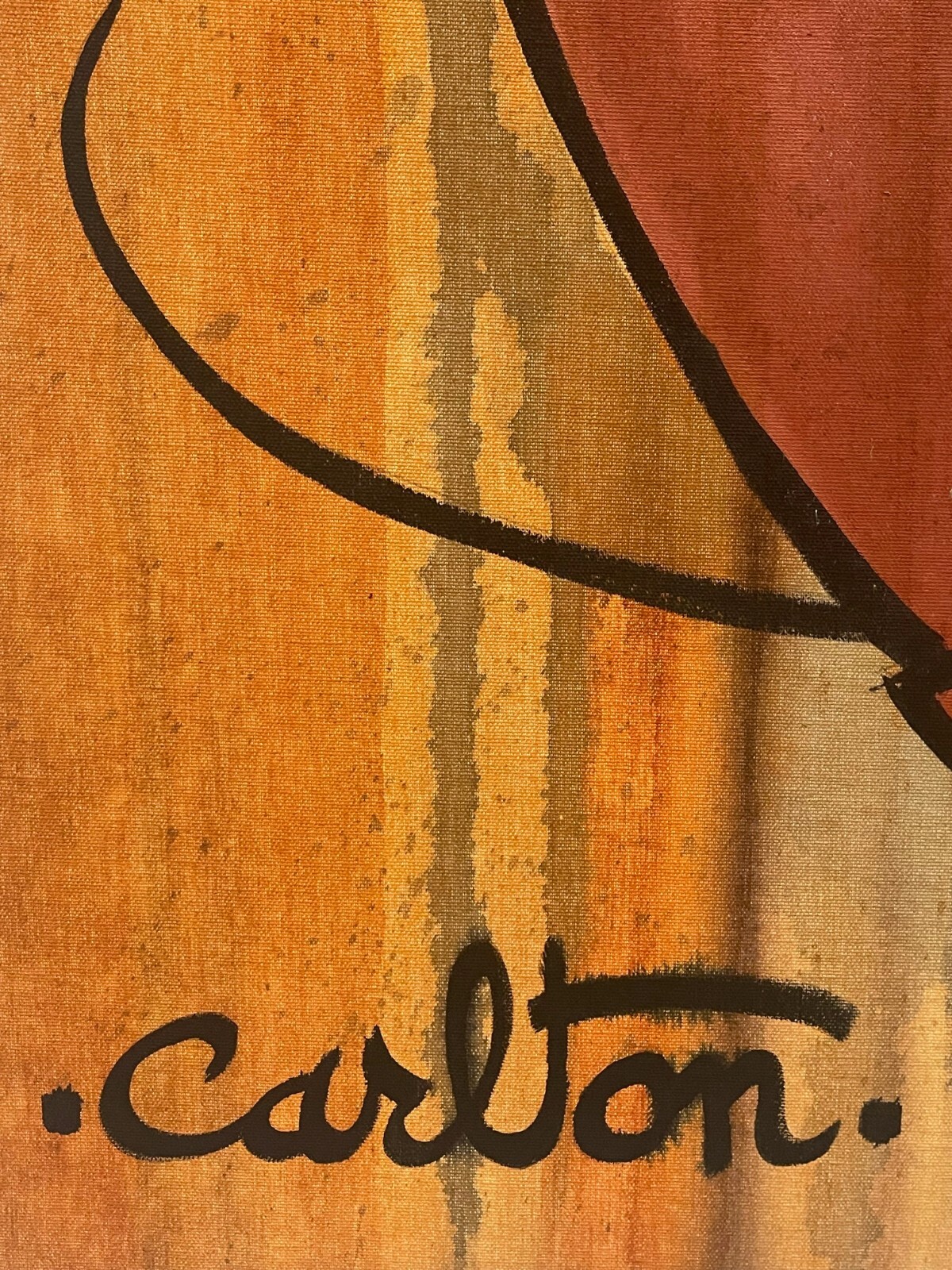 Mickey Mouse Trevor Carlton Signed Original Painting Disney Art Vintage Mickey
