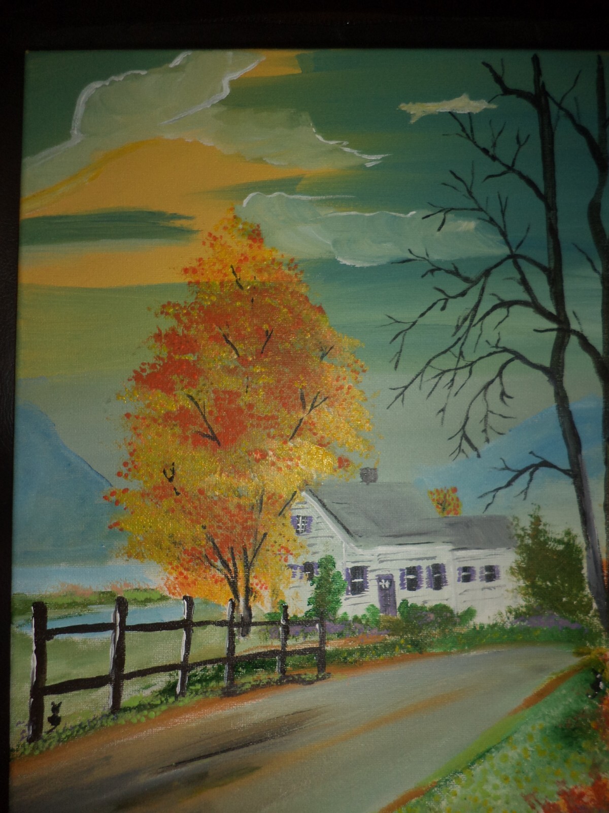 Once Upon A Fall Day Painting