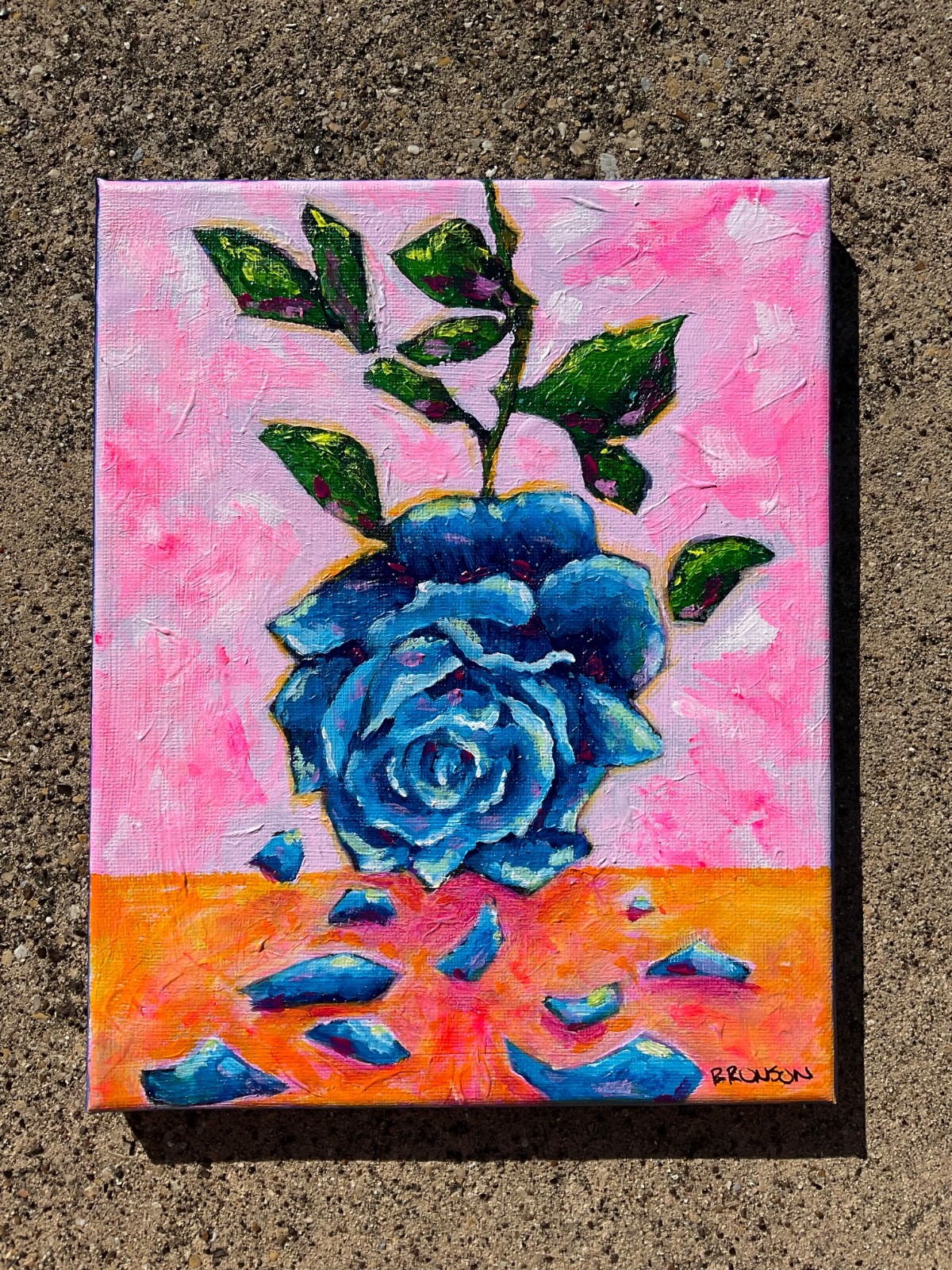 Original Acrylic Painting on Canvas 8×10 by Tiffanie Brunson