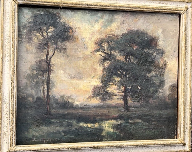 June Ruteledge, 1950’s, “Summer In The Marsh,” 32×36”