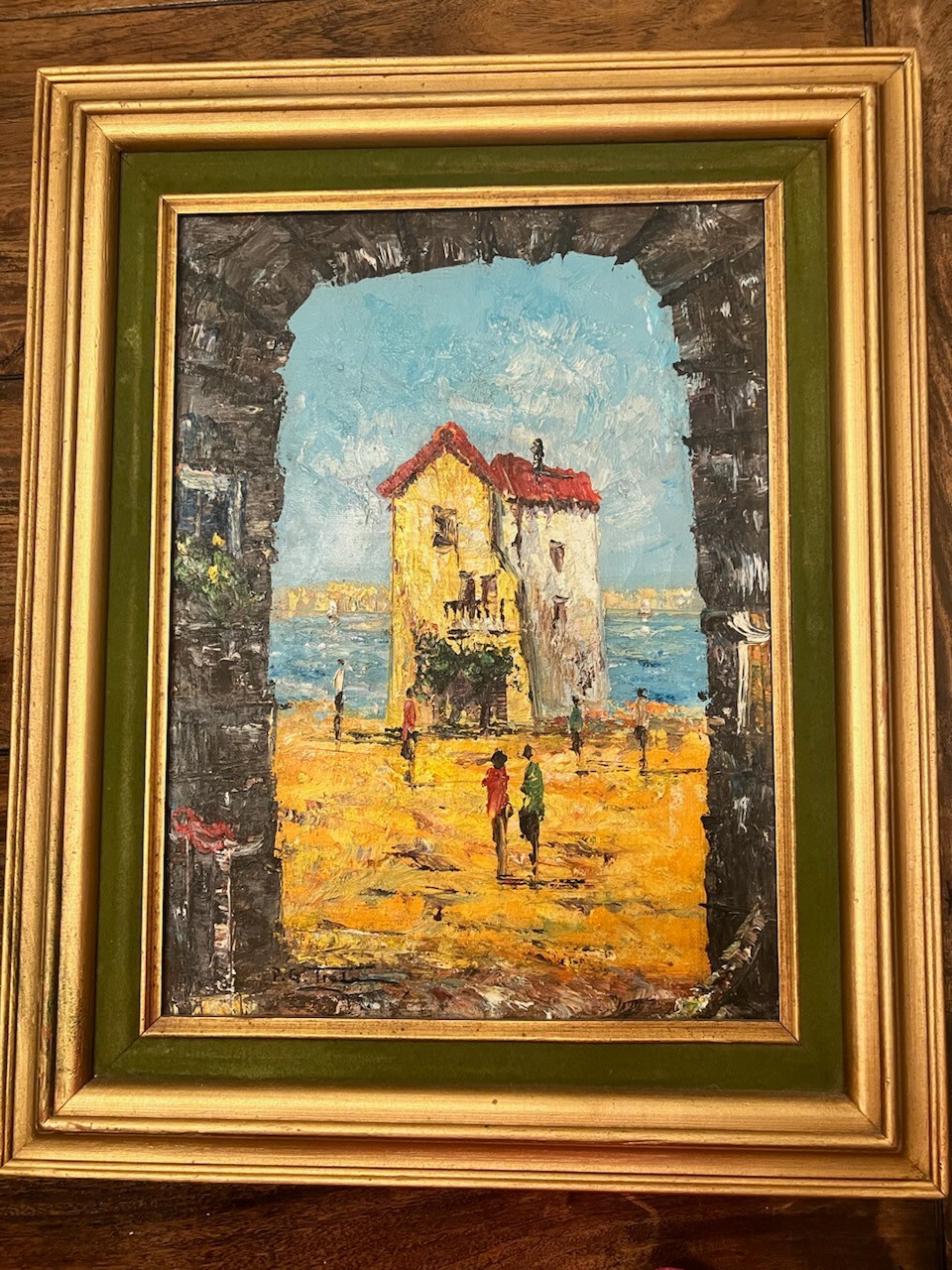 O.G. Tiele. Mid century Italian artist 1950-1970s