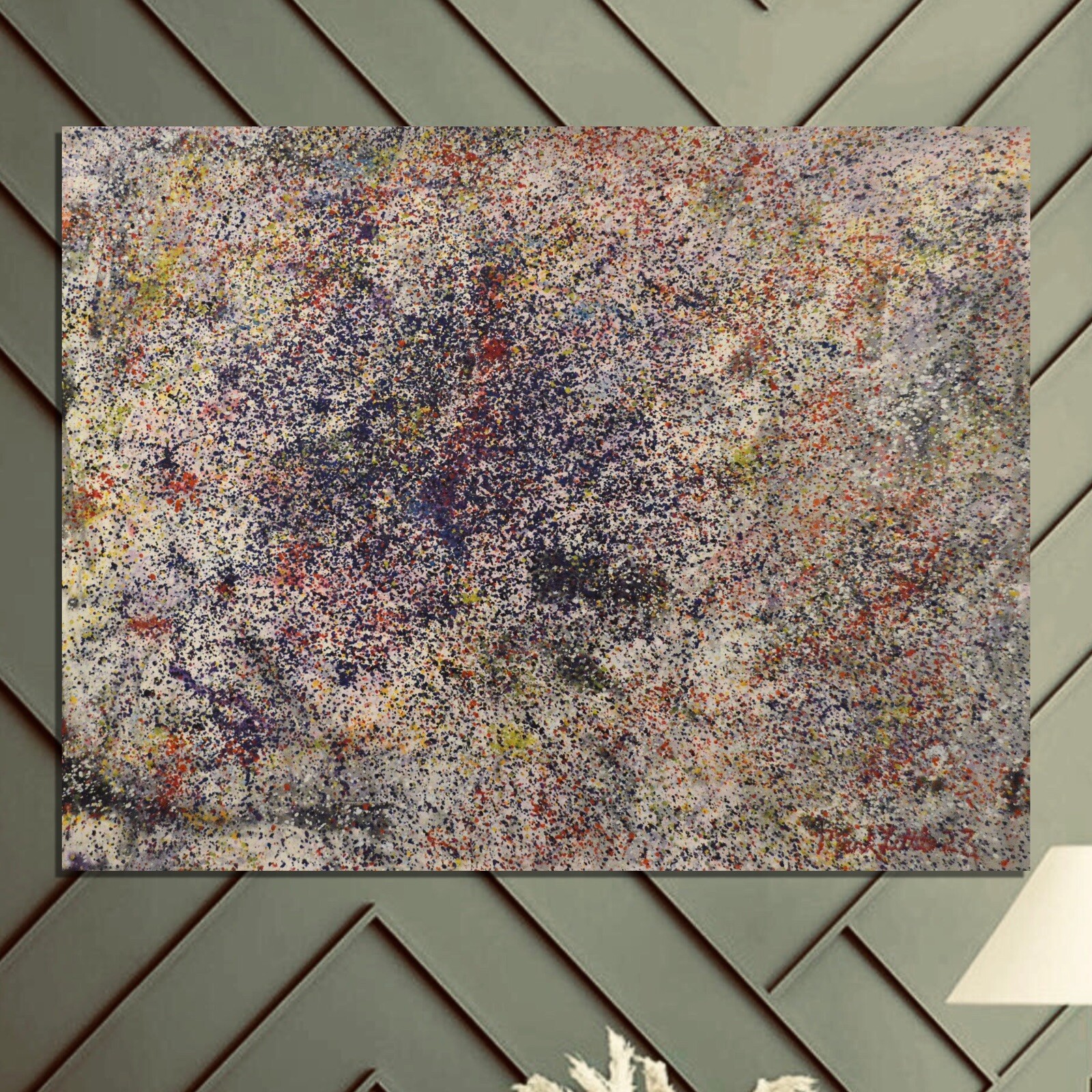 Mark Little Professional￼￼ Artist Painting 81” X 62”(6ft. 9in)Abstract Modern