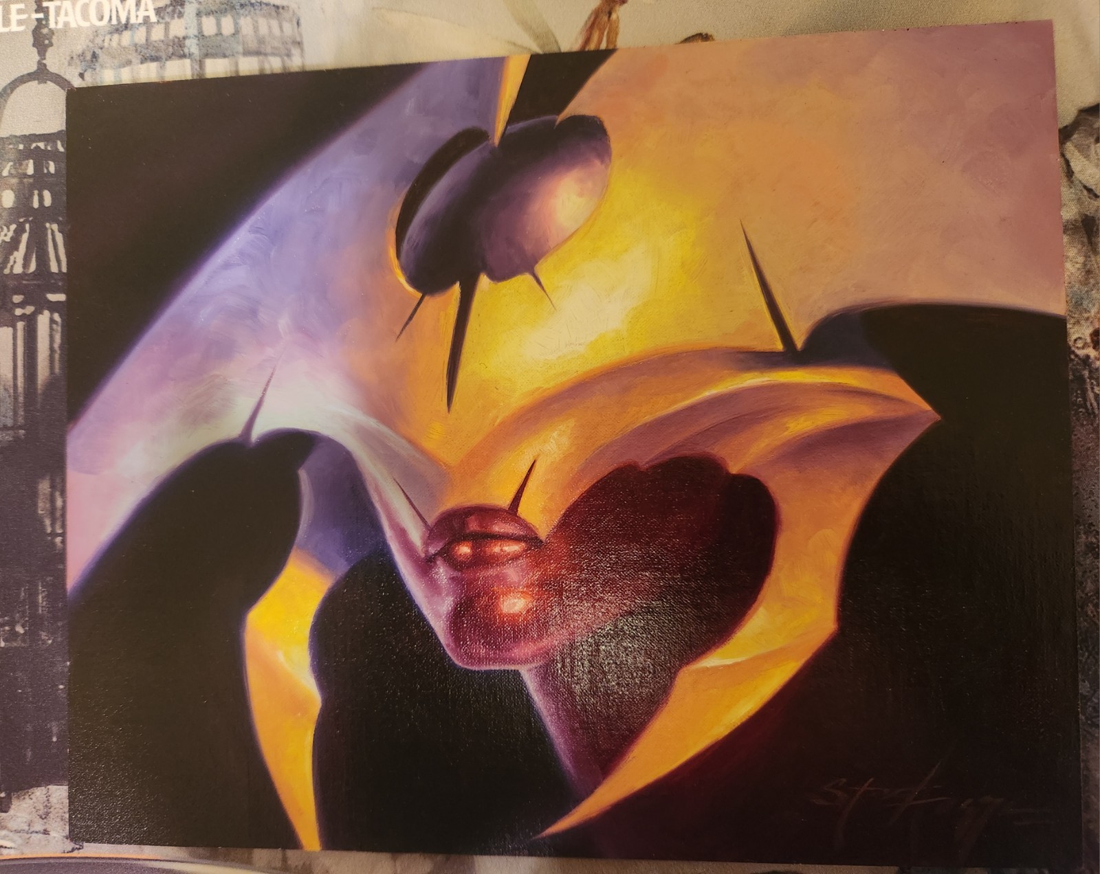 Steve Argyle 8×10 Atraxa Oil Painting (Magic The Gathering MTG)