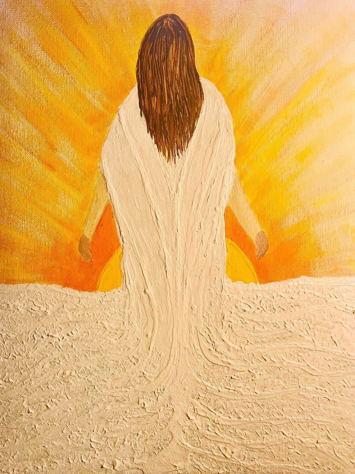 Walking On Water Painting