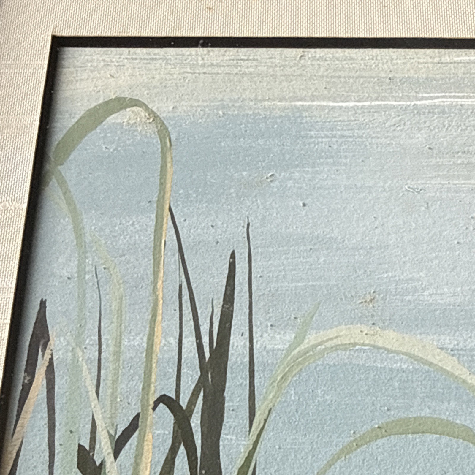 Wedding Ducks William Warren Dailey Mandarin Ducks Oil Painting Signed