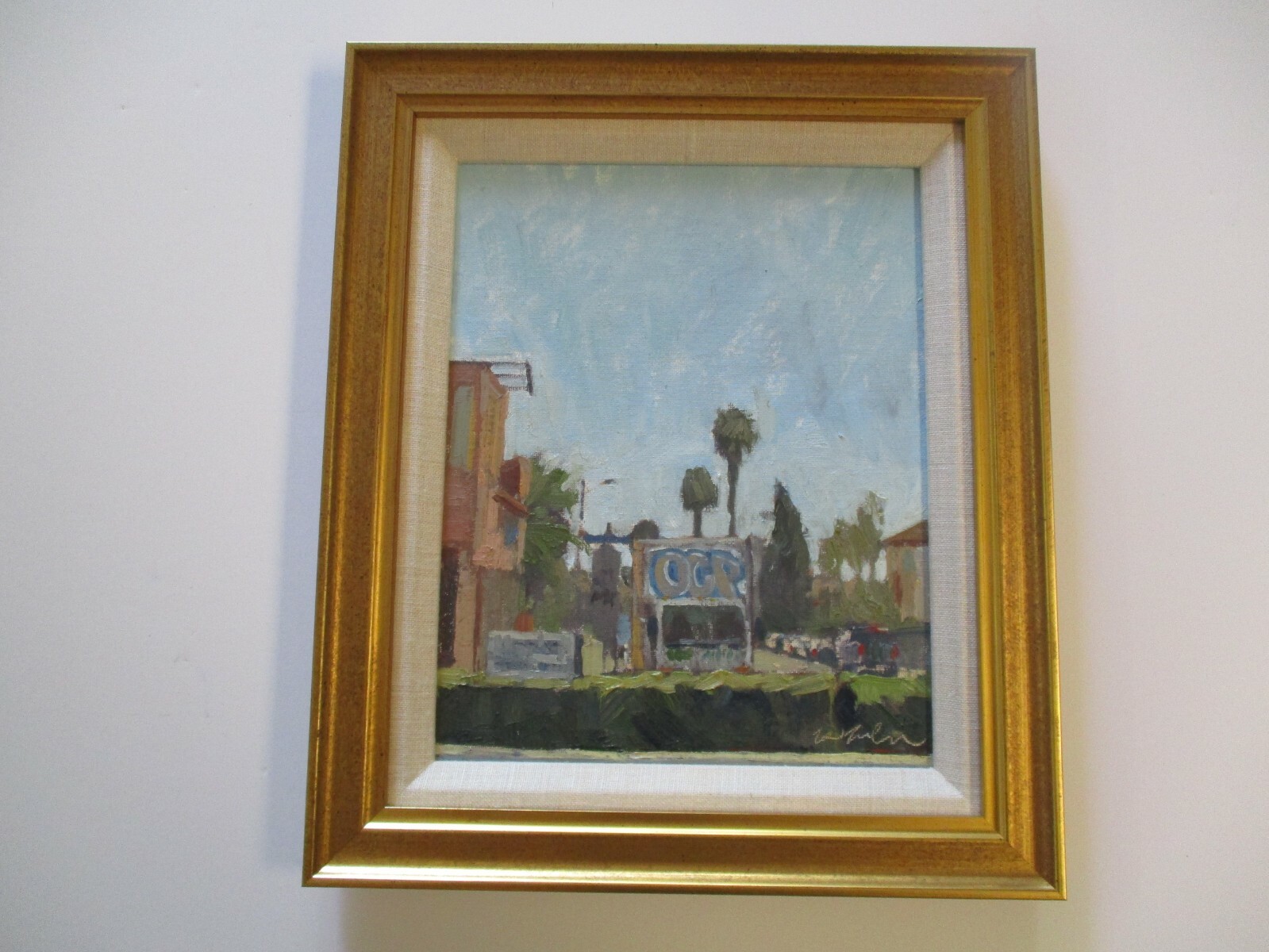 KEVIN YUEN OIL PAINTING CALIFORNIA ON SITE PAINTING PLEIN AIR SAN DIEGO URBAN