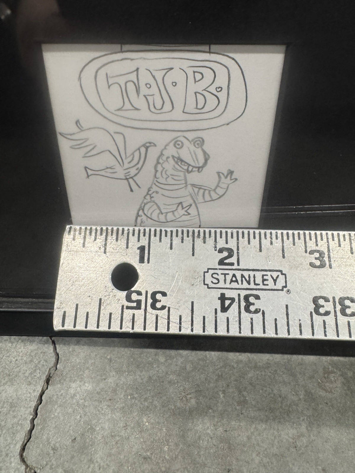 Tim Biskup Pencil Drawing Framed Original Art Signed Gamagon