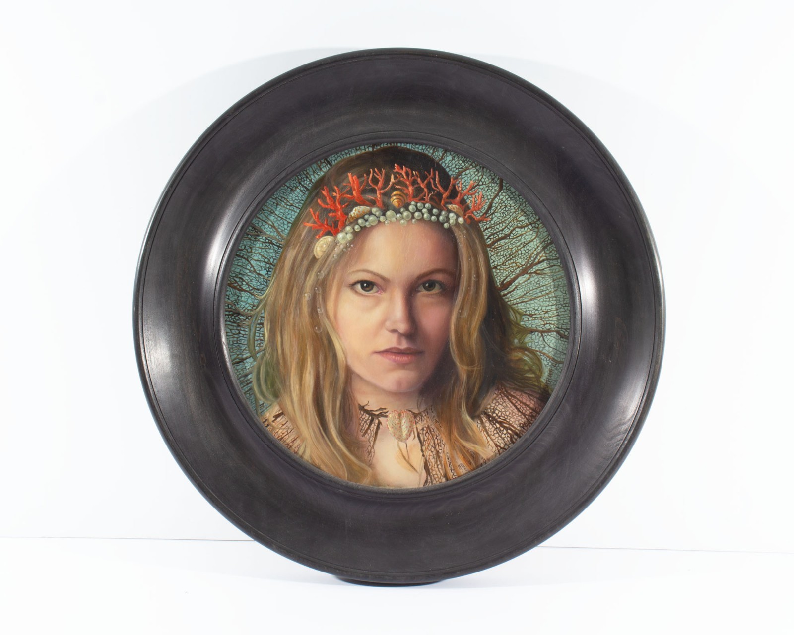 Carrie Pearce Oil on Board Portrait Painting