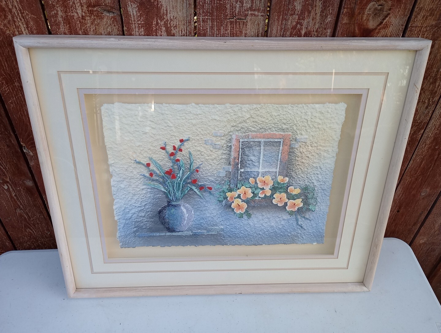 Framed Artwork ~ 31 In X 25 In