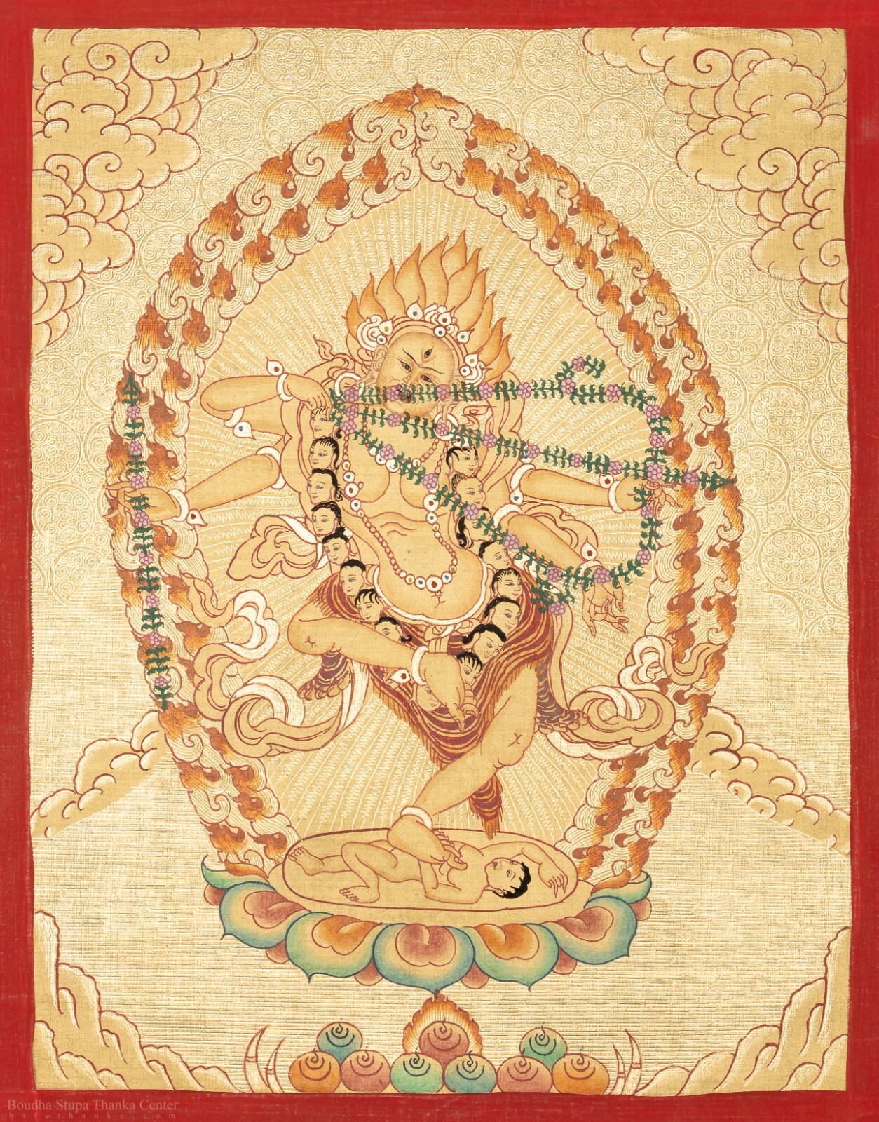 Kurukulla Thangka of Enchantment: Mistress of Magic | Perfect Gift For Your Love