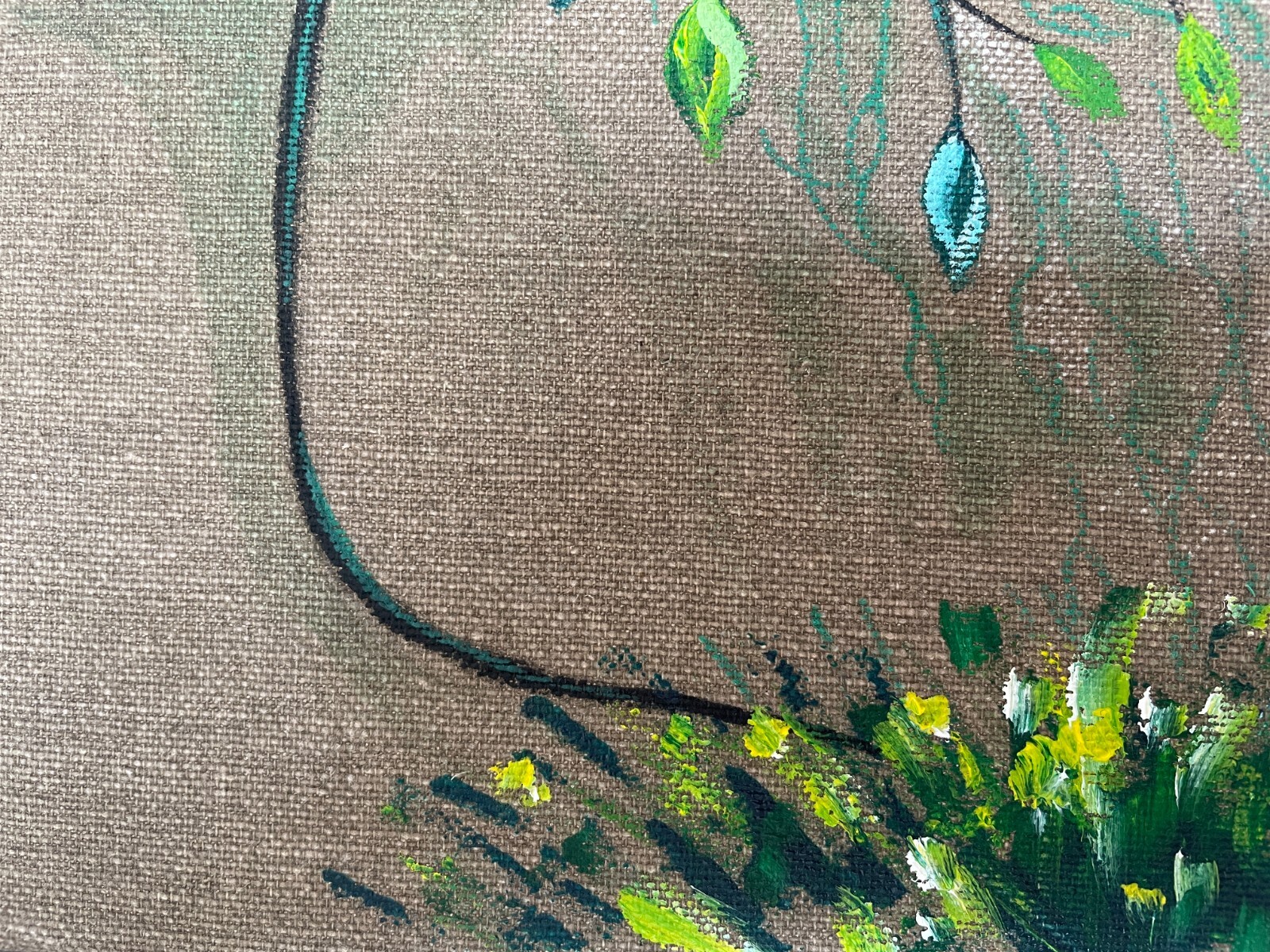 Symbolic Art, a picture about ecology, environmental pollution Art, nature image