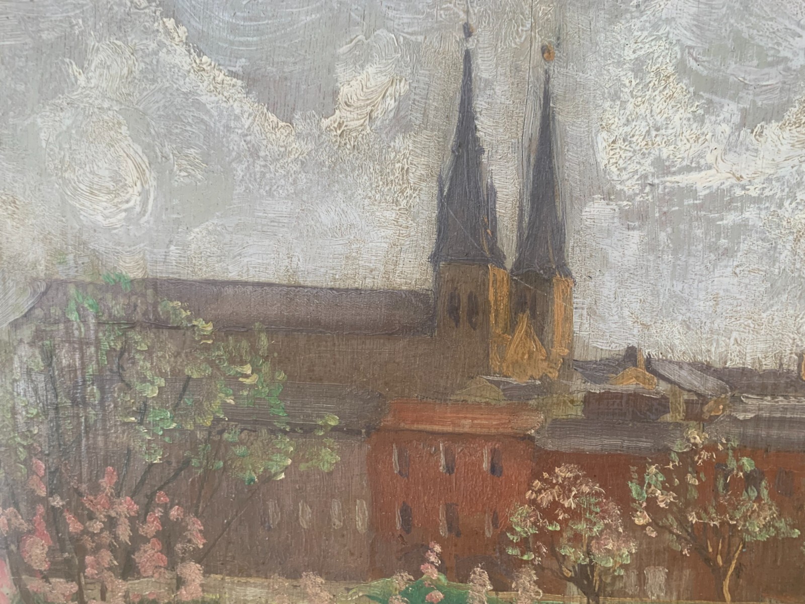Claude FOREAU (1903-1973) Post-Impressionist Landscape 1936 Paris France Cormon